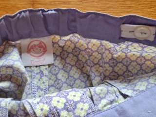 Pantalón corto niña Talla 5-7 años