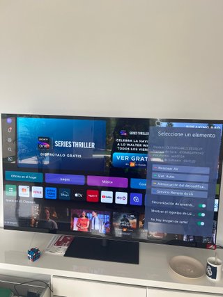 TV LG OLED evo G4 65 Bordes Plateados
