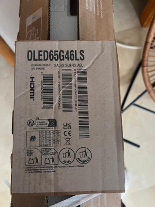 TV LG OLED evo G4 65 Bordes Plateados