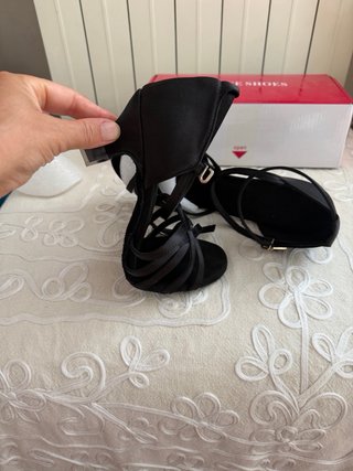 Zapatos de baile salsa negros
