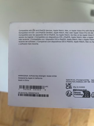 Airpods Max Apple Space Gray