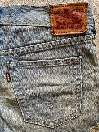 Shorts vaqueros levis