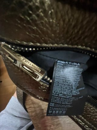 Bolso Bimba y Lola Dorado
