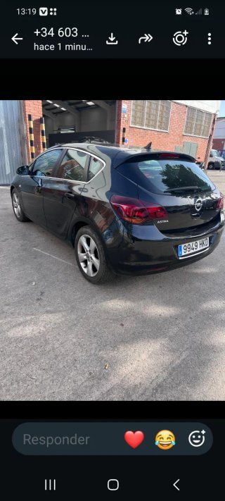 Opel Astra 2012