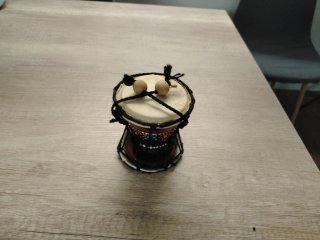 Mini Djembe o Bongo decorativo
