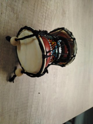 Mini Djembe o Bongo decorativo