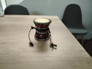 Mini Djembe o Bongo decorativo