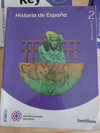 HISTORIA DE ESPAÑA 2 BTO CONSTRUYENDO MUNDOS