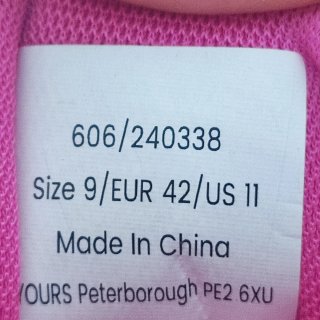 Zapatillas rosas plataforma ligeras, talla 42