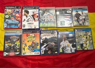 Lote Juegos PS2, PS3 y PS4