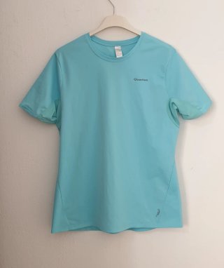 Camiseta Quechua Talla L Turquesa