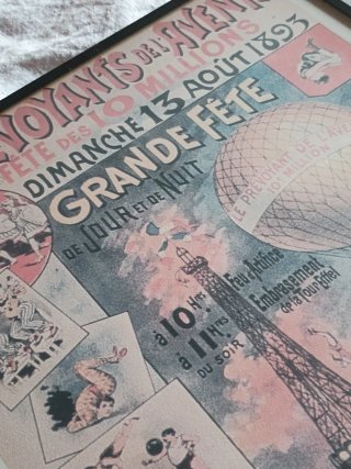 Litografía Les prévoyants de L'Avenir años 70/80