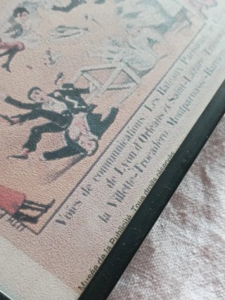 Litografía Les prévoyants de L'Avenir años 70/80