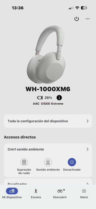 Auriculares Sony WH-1000XM6