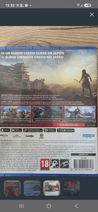 Assassin's Creed Shadows PS5 Ubisoft