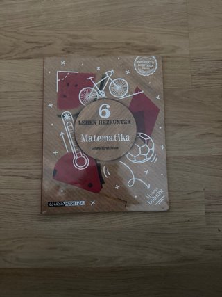 Libro de matemáticas de 1,2 y 3 hiruhilekoa