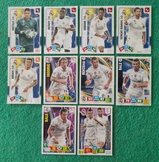 Lote cartas Real Madrid Adrenalyn XL