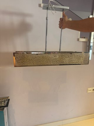 Lámpara de techo moderna diseño geométrico estilo
