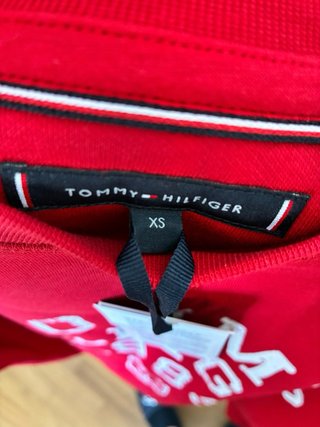 Tommy Hilfiger Felpa Pullover Uomo tgXS rossa