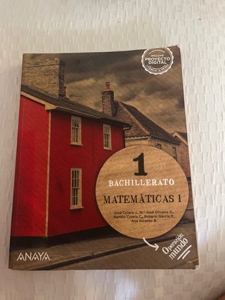 Matemáticas I 1 Bachillerato