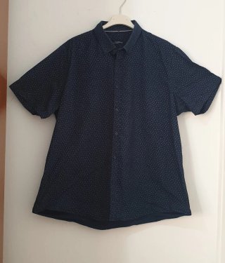 Camisa de hombre azul talla XL