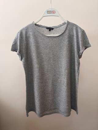 2 Camisetas Massimo Dutti Hilo Metalizado Talla S