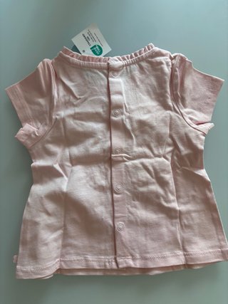 Obaibi maglietta e pantaloncini 6 mesi rosa