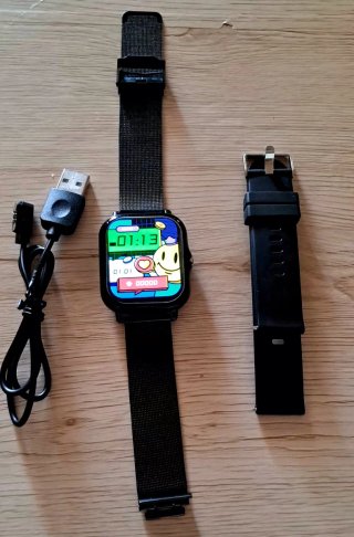 Smartwatch Orologio Nuovo Caricabatterie