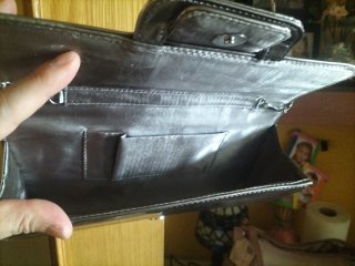 Bolso de fiesta acharolado