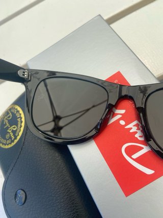 Ray-Ban Wayfarer Nero Lucido Originali Nuovi