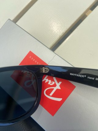 Ray-Ban Wayfarer Nero Lucido Originali Nuovi