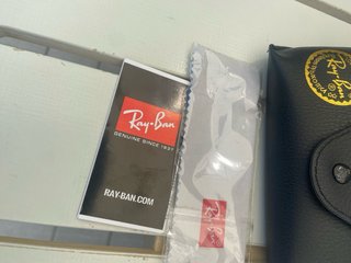 Ray-Ban Wayfarer Nero Lucido Originali Nuovi