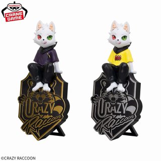 Figuras Crazy Raccoon - Ras y Uruca
