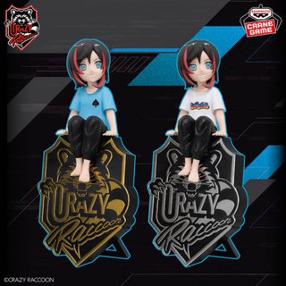 Figuras Crazy Raccoon - Ras y Uruca