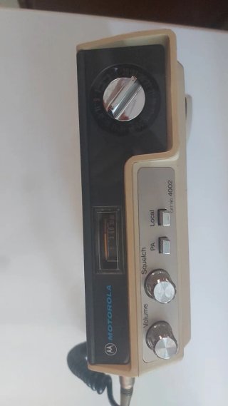 Emisora Motorola Beige/Negro