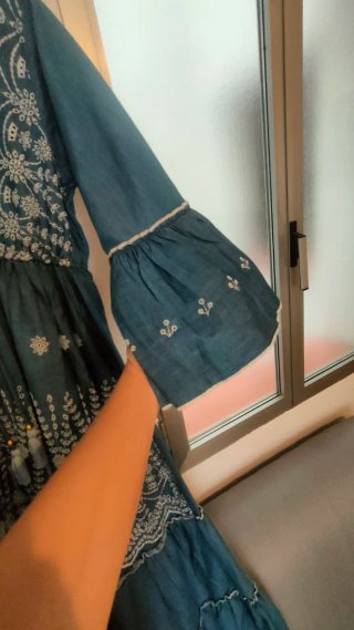 Vestido Nuevo Boho Bordado