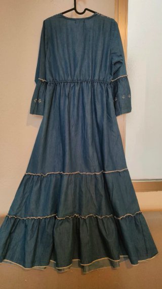 Vestido Nuevo Boho Bordado