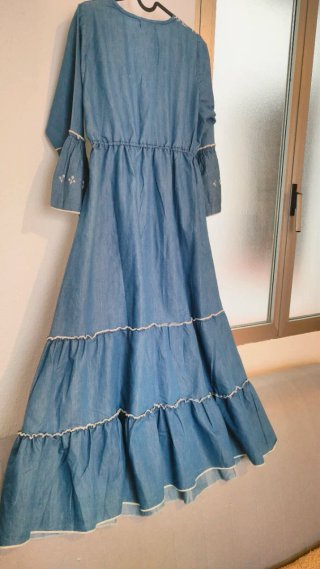 Vestido Nuevo Boho Bordado