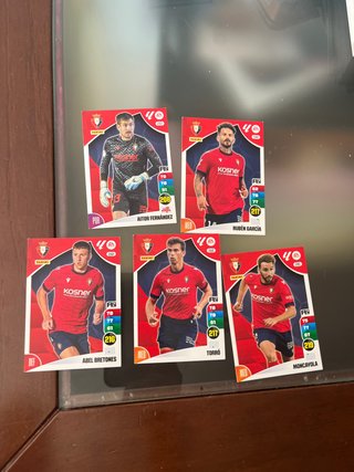 5 Cartas Futbol Panini EA Sports FC 24