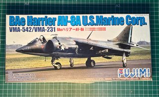 Maqueta Avión BAE Harrier AV-8A U.S. Marine