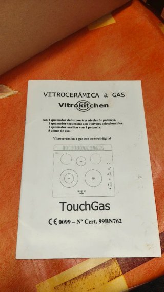 Vitrocerámica Vitrokitchen Gas