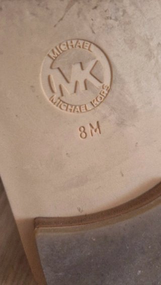 Sandalias Michael Kors Azul y Doradas