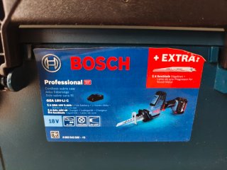 Sierra Sable Bosch GSA 18V-LI C Profesional