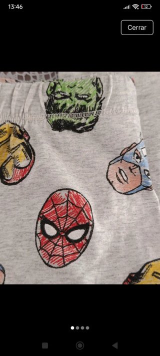 Pijama Marvel Niños