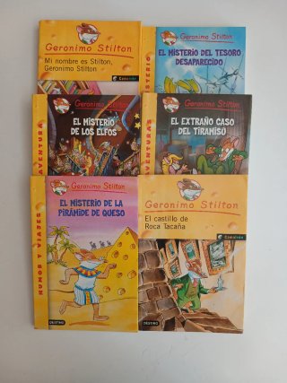 Lote de libros de Geronimo Stilton
