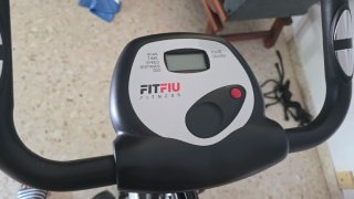 Bicicleta Estática Plegable Fitfiu Fitness
