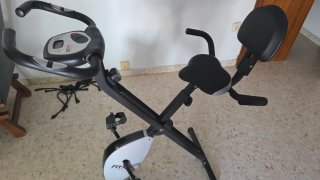 Bicicleta Estática Plegable Fitfiu Fitness