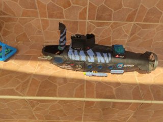 Grúa y Submarino Juguete