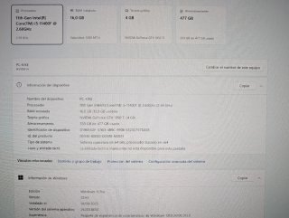 PC Gaming i5-11400F 16GB RAM 512GB NVMe GTX 1050ti