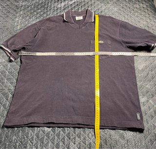 Polo Lacoste Talla 7 (2XL) Negro